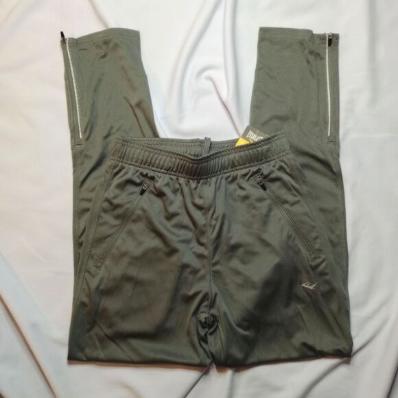 Everlast Men's Elastic Waist Athletic Joggers Pants Zip Pockets NWT Small - Picture 2 of 5